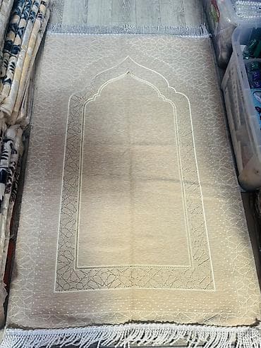 ковры пазлы: Жайнамаз, Дорожный/складной, цвет - Бежевый — 4