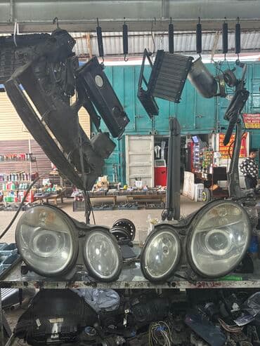 Комплект передних фар Mercedes-Benz Б/у, Оригинал, Германия