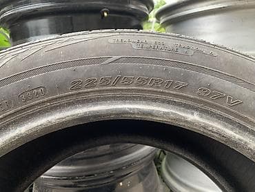 55: Шины 225 / 55 / R 17, Всесезонная, Б/у, 1 шт, Легковые, Корея, Nexen — 2