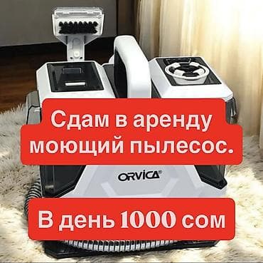 Аренда моющего пылесоса. - Подходит для глубокой очистки мягкой
