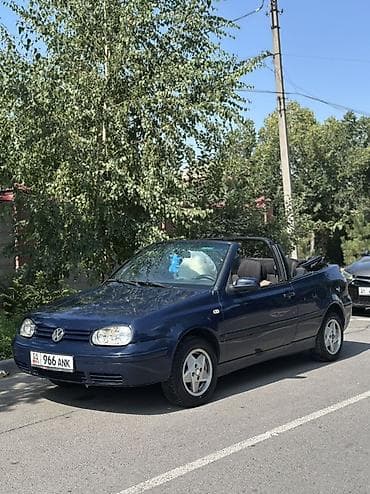 dva kolesa kg: Volkswagen Golf: 2001 г., 2 л, Механика, Бензин, Кабриолет — 1