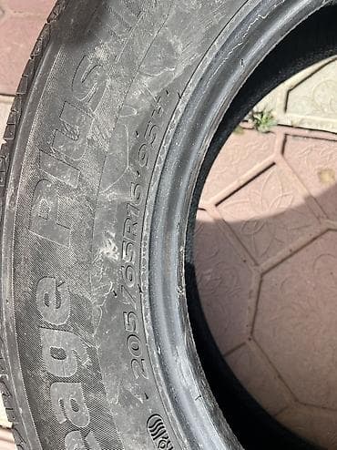 сапат бетон: Шиналар 205 / 65 / R 16, Жай, Колдонулган, Комплект, Жеңил унаалар, Корея — 4