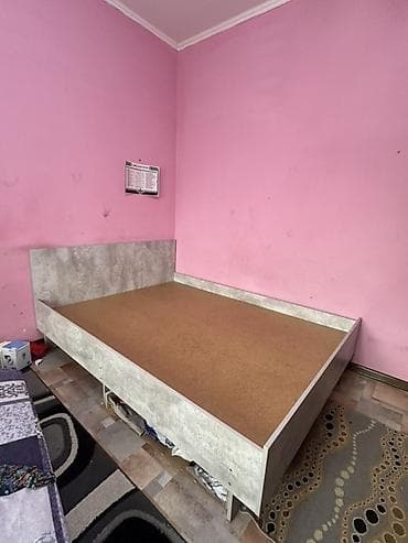 Эмерек: Эки кишилик керебет, Каркассыз матрас, узуну - 195 см — 2