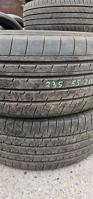 evro r: Шины 235 / 55 / R 20, Лето, Б/у, Пара, Легковые, Япония, Yokohama — 1