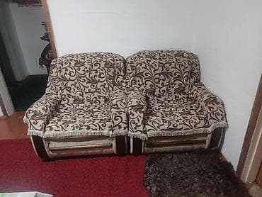 Эмерек гарнитурлары: Мягкая мебель комплектом: диван и два кресла.

нужен химчистка и все — 1