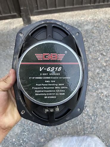 продажа лед ламп на авто: Автомобильные коаксиальные динамики GB V-6919 (овал 6×9”) - — 5