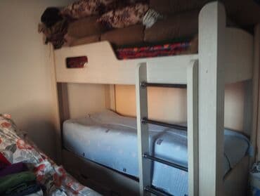 мебель на заказ двухъярусная кровать: Продаю кровать детская 2х спалка состояние хорошая — 1