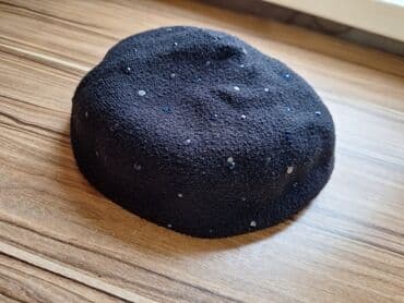 брендовые вещи оригинал: Шапка, Беретка, Шерсть, Со стразами — 2