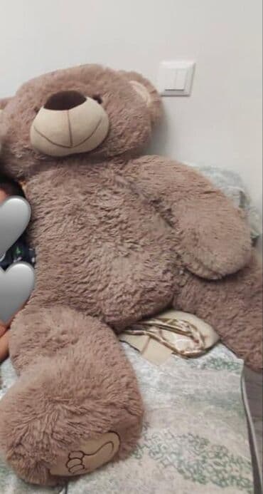 Большой плюшевый мишка. Состояние хорошее