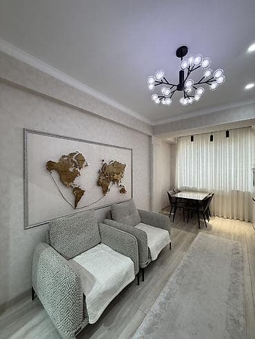 Квартиры: 2 комнаты, 81 м², Элитка, 9 этаж, Евроремонт — 2