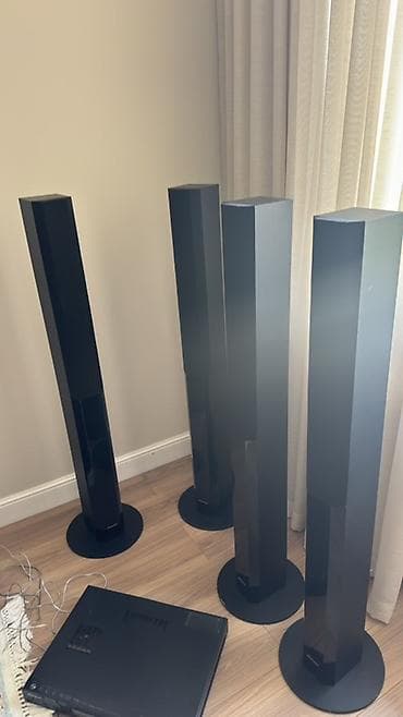 кассеты аудио: Домашний кинотеатр Pioneer 5.1 Состав комплекта: - 4 напольные — 3