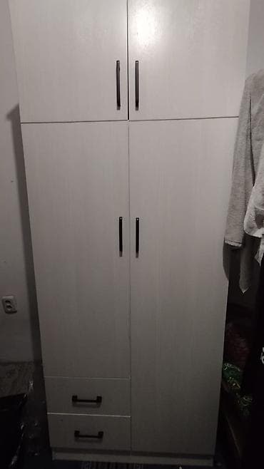 Шкафы: Шифоньер, шкаф для одежды, Прямой, ЛДСП — 1