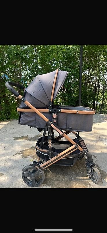 silver cross: Детская коляска-люлька 2 в 1 в подарок для ванночки матрас,гафре — 1