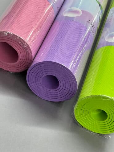 Коврики для йоги
Размеры: 175х61см
Толщина:0.4мм
Материал: EVA