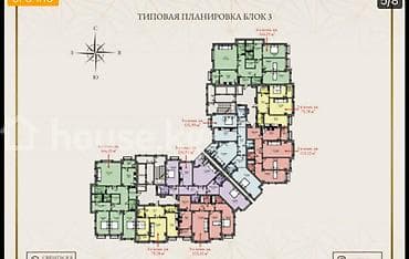 75: 🏡 Продаётся 2-комнатная квартира в ЖК «Европа» 📍 мкр. Асанбай (ул — 2