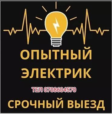 Натяжной потолок: Электрик Больше 6 лет опыта — 1
