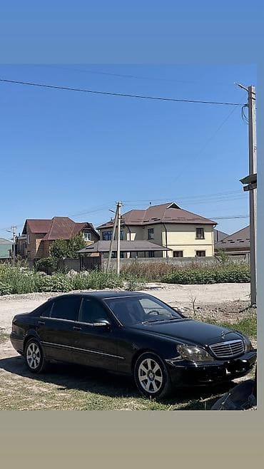 Mercedes-Benz S-Class: 2000 г., 5 л, Автомат, Газ, Седан