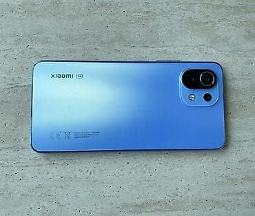 mi 10 lite: Xiaomi, Mi 11, Б/у, 128 ГБ, цвет - Голубой, 2 SIM — 1