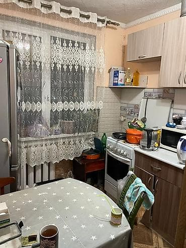 Тюли: Обменяю двух комнатную квартиру на однокомнатную в п.манас авиагород — 1