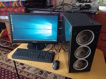 Компьютер, ядролор - 8, ОЭТ 8 ГБ, Оюндар үчүн, Колдонулган, Intel Core i3, HDD