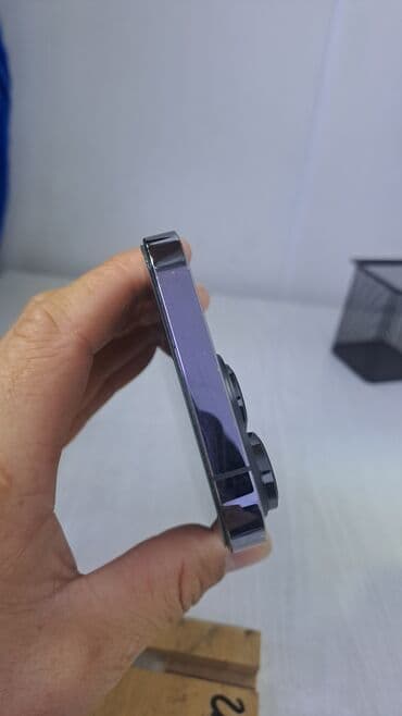 айон 14: IPhone 14 Pro, Колдонулган, 128 ГБ, Deep Purple — 3