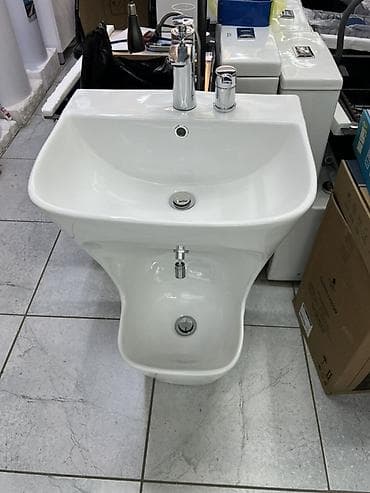 surface pen: Раковина для ванной, Особенности: Глянцевое, Материал: Керамика — 2