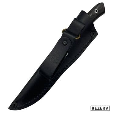 прибор ночного видения для охоты бу: Нож "Вожак У" охотничий, сталь У8, клинок цельный, ножны кожа — 12