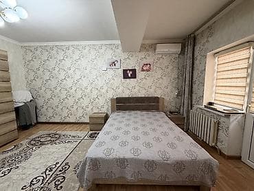 Спальный гарнитур, Б/у, Двуспальная кровать, Шкаф, Комод, Самовывоз, цвет - Коричневый