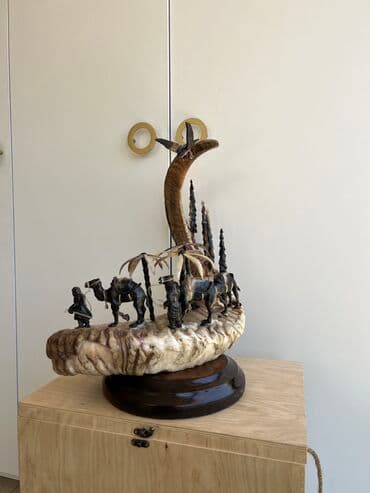 продажа статуэток: Подарочный сувенир в кабинет или домой Композиция «Караван» — 2