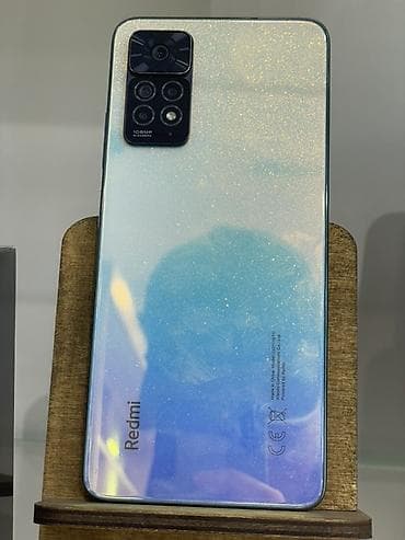 redmi note 11 pro бу: Redmi, Redmi Note 11, Б/у, 128 ГБ, цвет - Голубой — 1