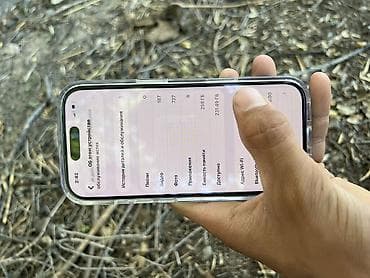 Техника и электроника: IPhone 16 Pro, Б/у, 256 ГБ, Black Titanium, Защитное стекло, Чехол, 90 % — 5
