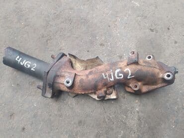 инжектор авто: Isuzu Bighorn 4JG2 часть выхлопного коллектора, Исузу Бигхорн 4JG2 — 1