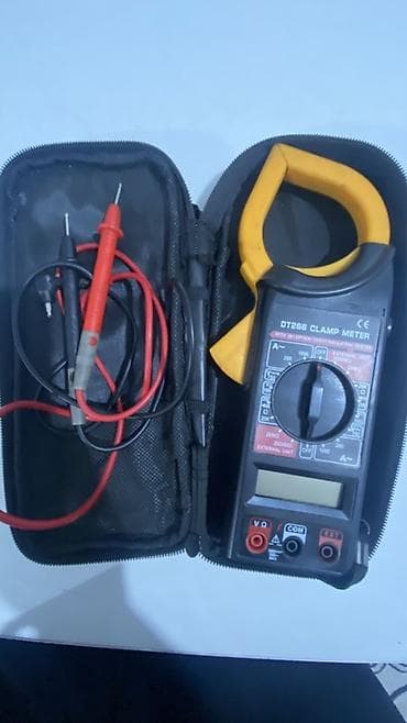 токовые клещи: Токоизмерительные клещи DT266 с мультиметром в комплекте - Тип — 1