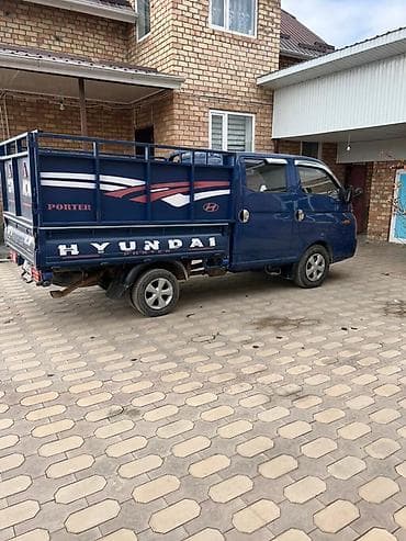 пневма компрессор: Легкий грузовик, Hyundai, Дубль, Б/у — 4