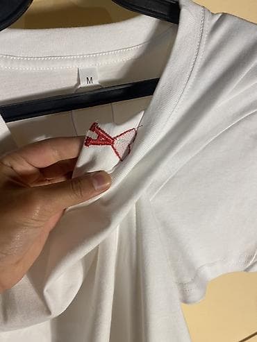 вареный хлопок: Мужская футболка, M, L, XL, Новый, цвет - Белый, Самовывоз, Платная доставка — 4