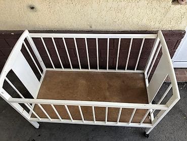 Продаю б/у детскую кроватку с 0-3 года. Примерные Размеры Кроватки at lalafo.kg Продаю б/у детскую кроватку с 0-3 года. Примерные Размеры Кроватки