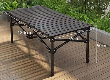 в поход: Складной походный стол, Новый, Железо, цвет - Черный — 3