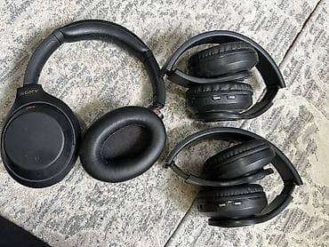 некая: Полноразмерные, Sony, Б/у, Беспроводные (Bluetooth), Классические — 3