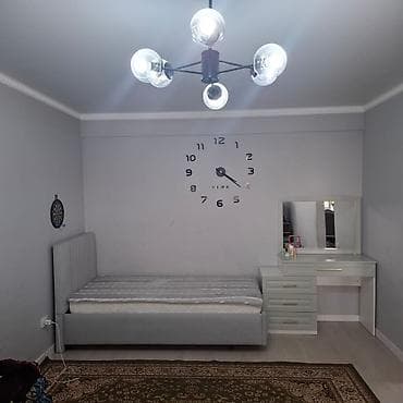 Батирлер: 1 бөлмө, 46 м², Көк-Жар ж/м Элитка, 3 кабат, Евро оңдоо — 4