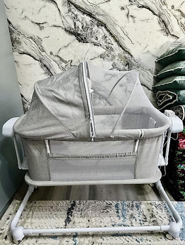 Люлька, Колыбель, Металл, цвет - Серый