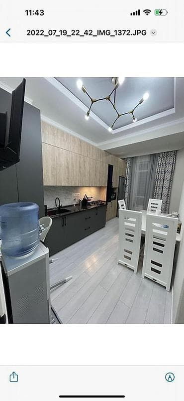 квартира дом кара балта: 2 комнаты, 68 м², 6 этаж, Дизайнерский ремонт — 7