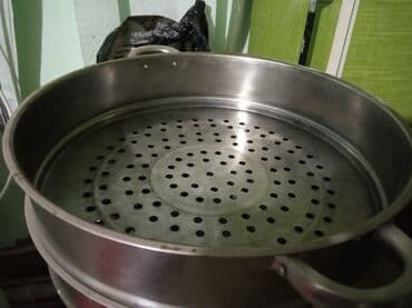 чайники со свистком: Мантышница Мантоварка без крышки и без кастрюли очень большая. В — 4