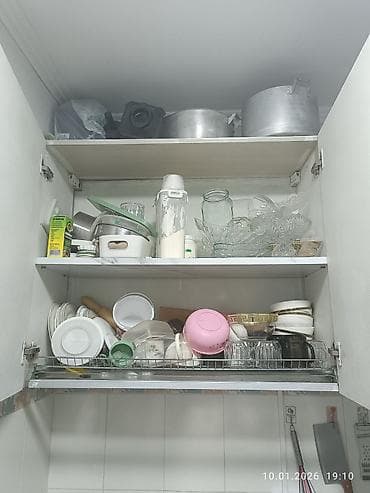 кухонный шкаф настенный: Кухонный шкаф, Навесной, Без мойки, Другой материал — 6