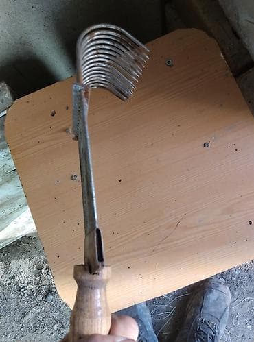 Компрессоры: Гребёнка для чесания льна/шерсти (ручная трепальная гребёнка) - — 3