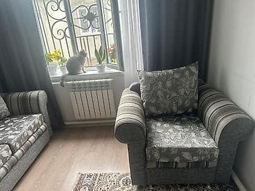 горка в гостинную: Комплект мягкой мебели, цвет - Серый — 2