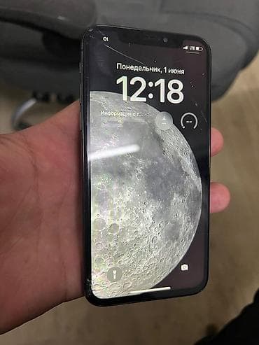 IPhone X, 64 ГБ, Space Gray, 100 % at lalafo.kg IPhone X, 64 ГБ, Space Gray, 100 %