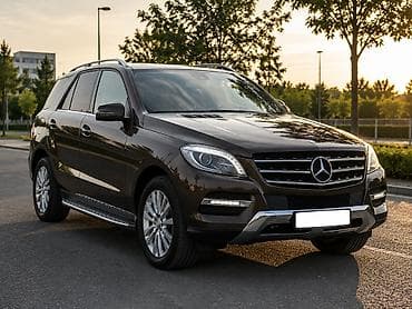 Mercedes-Benz ML-Class: 2013 г., 3 л, Автомат, Бензин, Кроссовер — 2