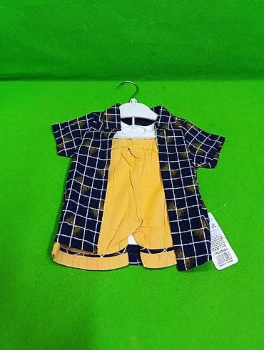 детские вещи с: Одежда на мальчика футболка шорты 6-12 месяцев👕 Комплектация товара — 6