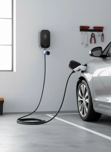 купить багажник на крышу автомобиля бу: Портативное зарядное устройство для электромобилей (EVSE) с разъёмом — 1