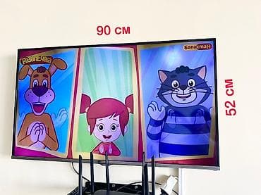 Телевизор Samsung, диагональ экрана: ширина экрана 90 см, высота 52